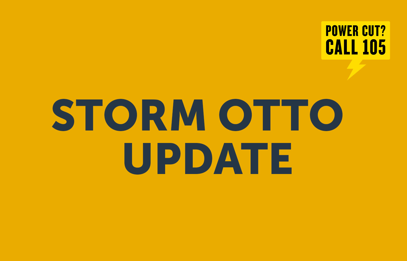 Storm Otto -Update