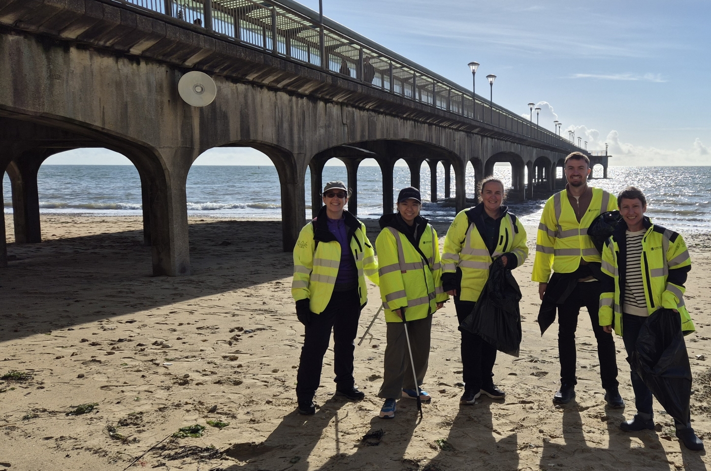 Beach clean photo