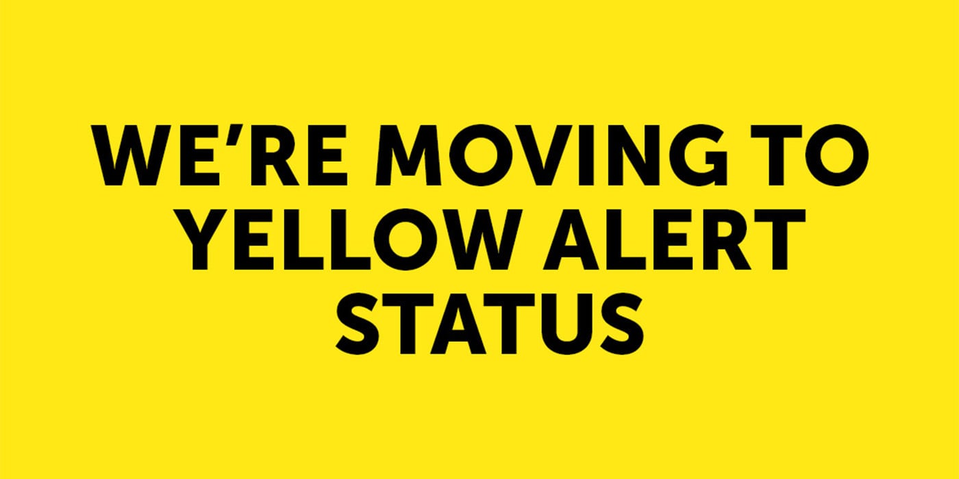 Yellow alert status