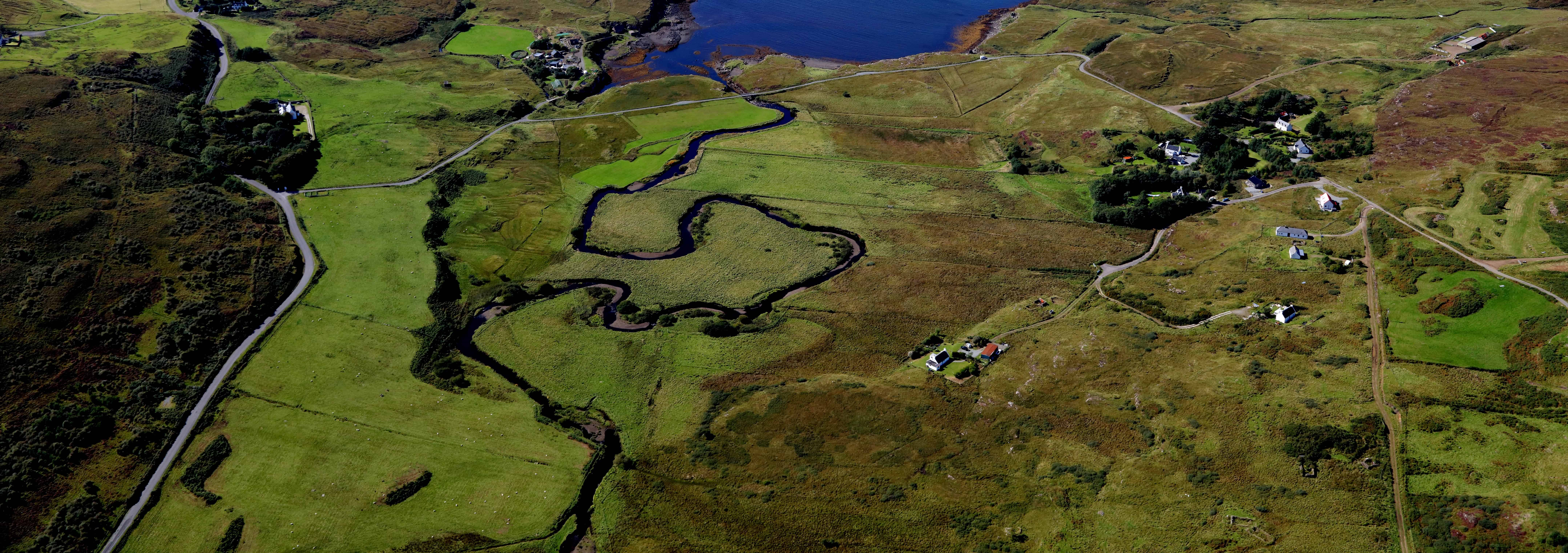 Overhead view of Skye